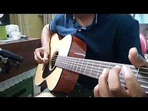 YAMAHA FS800 ACOUSTIC GUITAR SOUND DEMO..