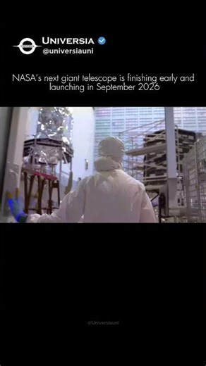 NASA’s New Telescope Launching September 2026! 🔭🚀