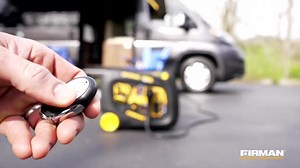 FIRMAN 3650-Watt,3300-Watt Remote Electric Start Gas Powered Inverter Generator with, RV Ready Outlet and CO Alert Technology W03386