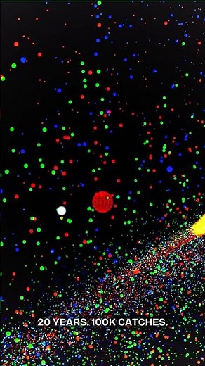 Real-Time Particle Simulator from GPS Data Creates Mind-Blowing Real-Time Particle Effects #gpsdata