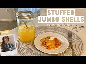 EASY JUMBO SHELLS RECIPE 🍝 RECETA