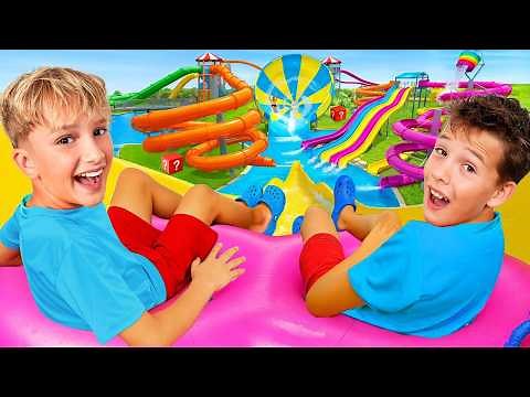24 HOUR WATERPARK CHALLENGE!
