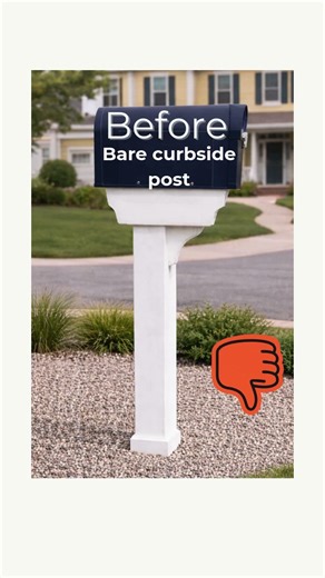 Spring Curb Appeal Idea (Before & After)