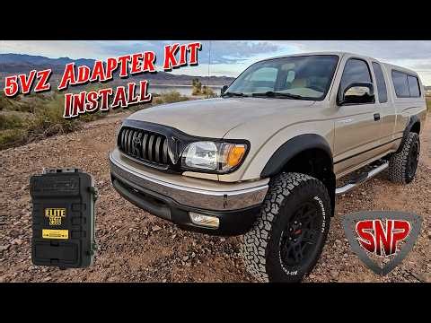 HOW TO INSTALL A Haltech Toyota Tacoma/4Runner T-100 5vz Adapter Kit!