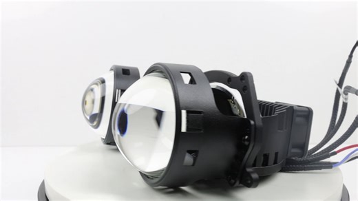 Car LED Headlight Biled Projector Lens 3.0 Inch 140W 12VDC 6500K 12000LM Super Bright LED Projector Lens Headlights