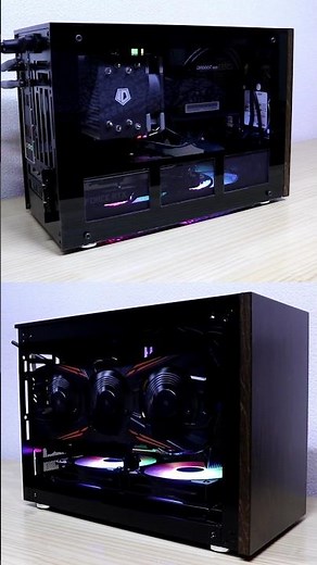 超小型自作PCケース（簡易水冷対応）第二弾／Ultra-small self-made PC case 2nd edition #pcケース #diy