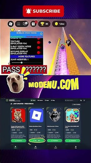 Roblox Mod Menu v2.704.1060 Feels ILLEGAL 😱 #roblox #robloxviral