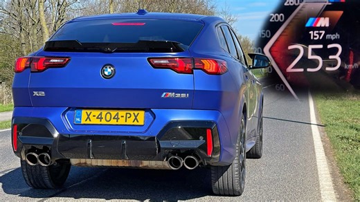 2024 BMW X2 M35i | 0–250 KM/H POV Acceleration + Exhaust Sound Test!