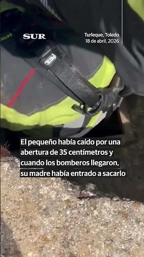 El milagroso rescate de un niño de tres años que cayó a un pozo de 16 metros en Toledo