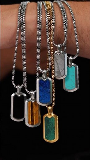 RTZN Dog Tag Pendant Necklaces | Find Your Everyday Signature