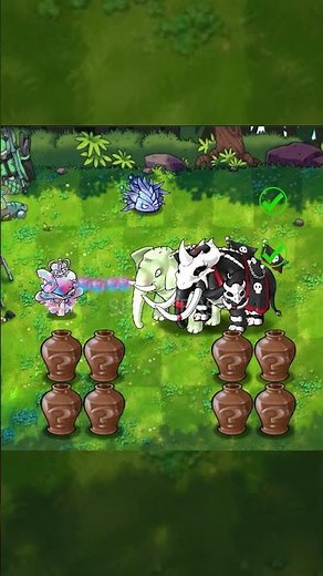 PvZ Fusion 3.7 - Ultimate Fusion Plants Vs Ultimate War Elephant Zombies - P9 #shorts #pvzfusion