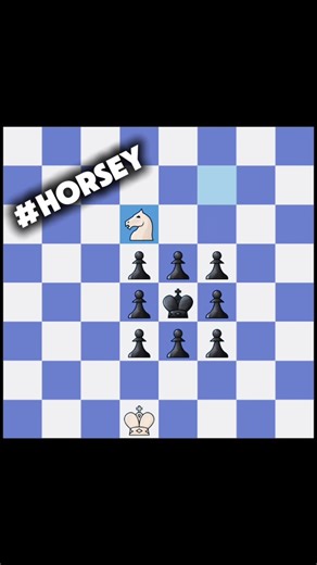 bloopChess on Instagram: "Ho Ho Ho Horsey 😈 #️⃣6️⃣4️⃣ #chess #chessfunny"