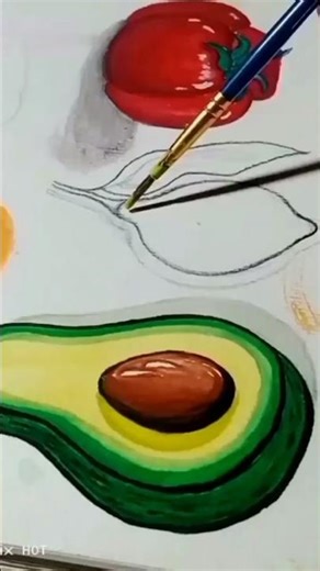 Realistic 🍋 lemon painting with watercolor tutorial for beginners #foryou #viral #Artist