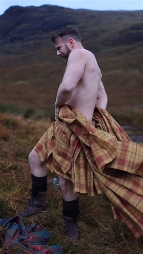 198K views · 17K reactions | Honestly, Changing kilts in the wind is a nightmare! I told my brother to look away and instead he got the camera out as I changed out of my Wilson tartan for the Glen Affric. Here’s a moody scene for you as I freeze in the wind. Thank goodness for the long plaid to cover my shoulders. . . . @scotclans @ajwphotographyscotland #yoga #kilt #kiltedyoga #greatkilt #scotland #scottish #glencoe | Kilted Yogis | Facebook