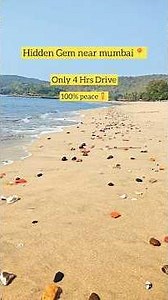 Mumbai पासून 4 hrs🚗| Adgaon Beach कमी crowd, जास्त peace🌴l kokan hidden gem💎l Diveagar-Harihareshwar