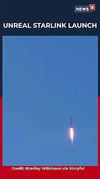 SpaceX Falcon 9 Launches 28 Starlink Satellites Into Low-Earth Orbit From California | N18S