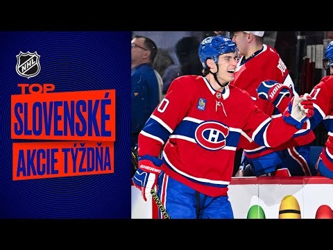 27.10: Slovenské akcie: Juraj Slafkovský a spol. 🇸🇰 Top 3 Slovak Plays of the Week