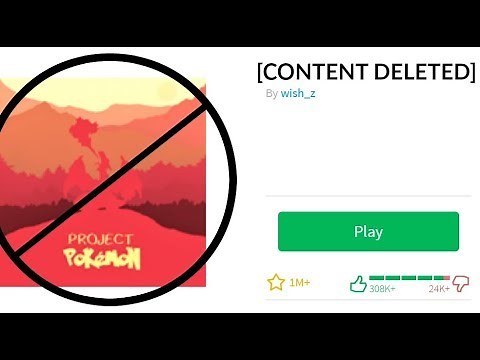 Why Pokemon Games got DELETED from Roblox