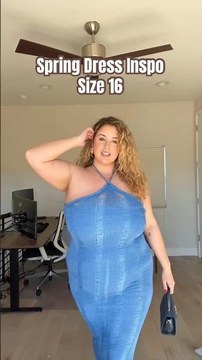 Plus size spring dress inspo💕🌷