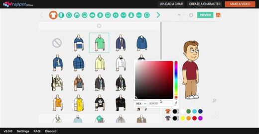 how to make a video on wrapper offline