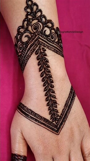 “Stylish Full Hand Mehndi Design 😍✨ #shorts” 🔥 #mehndidesign #fullhandmehndi #henna #shortsfeed