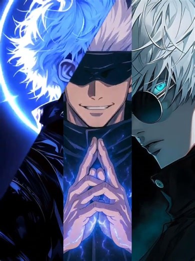 Gojo Edit Script (Shorts Style)🎵 (Use slow-mo beat drop or trap remix of “Jujutsu Kaisen” theme)