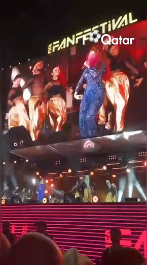 🤩Lebanese singer Myriam Fares kept the audience on their feet with her tunes! #ILoveQatar #Qatar #Doha #ILQQatar2022 #Qatar2022 #WorldCup #fifaworldcup #qatarworldcup Myriam Fares FIFA World Cup Road to 2022 | ILoveQatar.net - ILQ