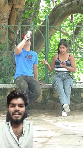 Free ki cold drink eating stranger girls food prank 🤣😂