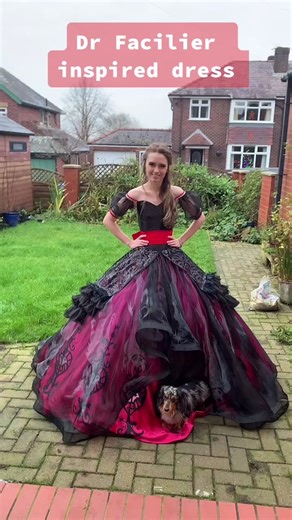 Stunning Villain Inspired Dress for Cosplay and Disney Fans