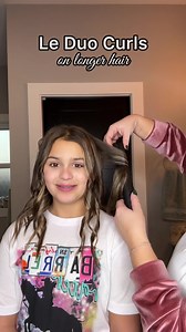 Here’s the Le Duo in action on LONGER hair! Rylan’s hair is much thicker and healthier than mine 🫶🏽 I would recommend the Le Duo Grande if you have hair shoulder length or longer! 😍 I used Rival heat shield and trois chic hairspray (2 of my faves) Use code CHEERS to grab the tool for only $69.95! http://t.langehair.com/SHHEW Drop any hair questions below! I’ll try to help! 🫶🏽 | Beauty with Cortney