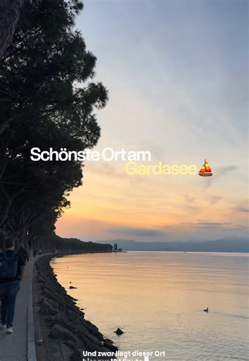 Das ist der schönste Ort am Gardasee🌅🌴⛵️✨ 📍Peschiera del Garda #peschieradelgarda #peschiera #gardasee