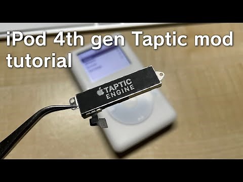 iPod 4th Gen Taptic Engine Mod Tutorial