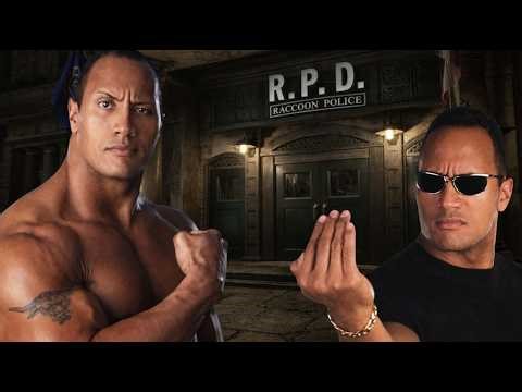 FINALLY....The Rock has come to Resident Evil 2 Biorand Randomizer - Fan Made Addon