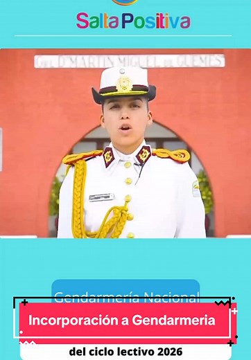Inscripción Abierta para Cadetes de Gendarmería Nacional