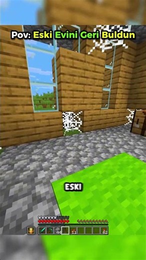 Minecraft But I Found My Old House Again 😭