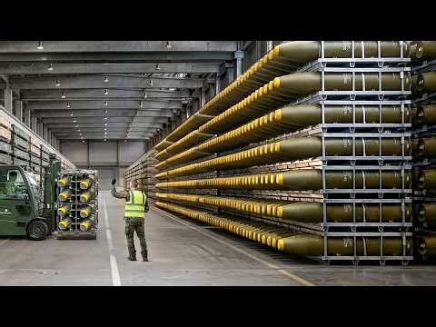 Inside Massive German Factory Storing Tons of NATO’s Powerful Ammunition
