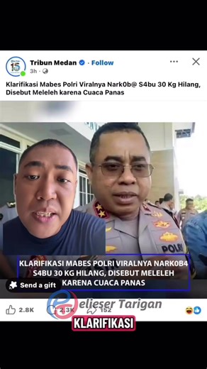 Meleleh? Cek Klarifikasi dan Barang Bukti Polisi