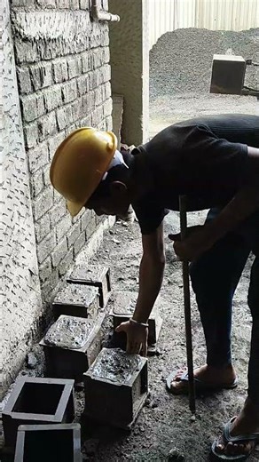 Cube casting process step by step construction site Concrete Cube Casting