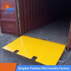[Hot Item] Factory Container Loading Dock Ramp for Forklift Lift Standard Forklift Container Ramp