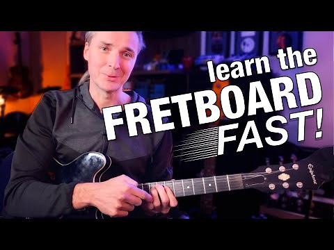 Memorize the Fretboard: A Fun Way to Learn All The Notes on Guitar