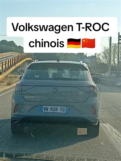 Volkswagen T-ROC Chinois aperçu en France