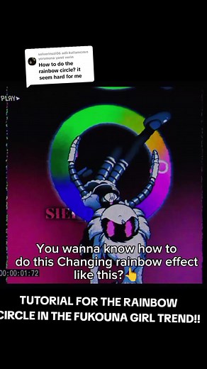 Rainbow Color Changing Effect Tutorial