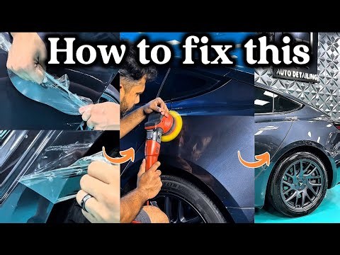 Car Accident Damaged My PPF – How to Fix It Properly
