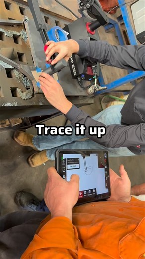 Its really that seamless 🤷‍♂️ Notice the new edge start feature? 👀 #metalfabrication | CN-Seamless, Inc.
