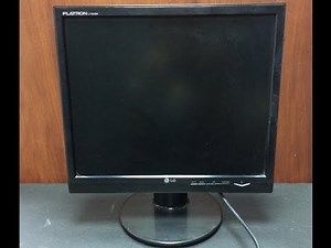 How to repair LG Flatron L1754SM 17" LCD Monitor