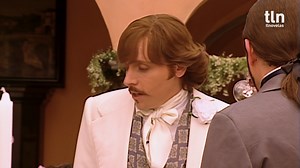 828K views · 28K reactions | A pesar de que Doña Augusta y Doña Prudencia organizan un gran bautizo con cerca de 200 invitados, nadie llega a la recepción, situación que le causa tristeza a Matilde. #AmorReal | tlnovelas | Facebook