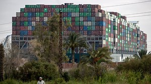 Cargo ship the Ever Given freed from the Suez Canal