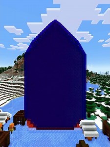 Minecraft LAVA Tower🤯 (World's Smallest Violin) #minecraft #shorts