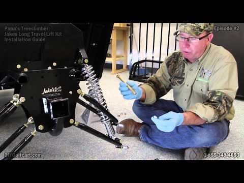 EZGO TXT Jakes Long Travel Lift Kit | How to Install Golf Cart Lift Kit