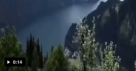 A massive cloud burst - Video